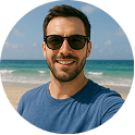 Seasoned portfolio manager reviewing automated trading results on Reckonlidge